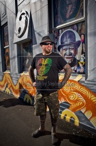 Steve Maddock, curator/director of the National Tattoo Museum of New Zeland (Mokomuseum). Image copyright Stephen A'Court.